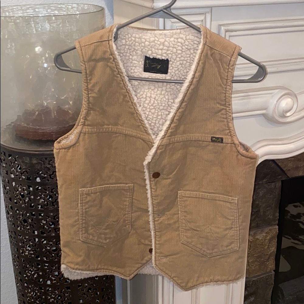 Vintage Wrangler vest